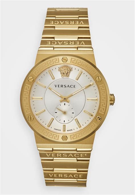 versace logo watch